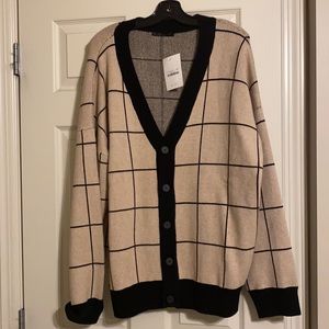 Oak and Fort oversized cardigan. Tags attached never worn